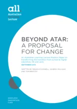 Beyond ATAR: A proposal for change (all)
